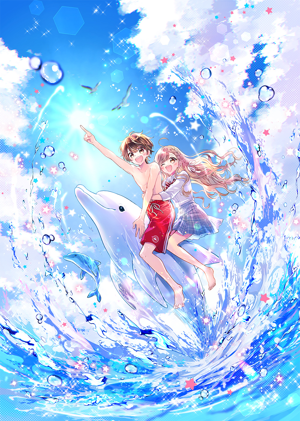 海色ダイアリー 　～五つ子アイドルのバースデー！　一星と結亜と白いイルカ～　　　　　　　　　　　　　　